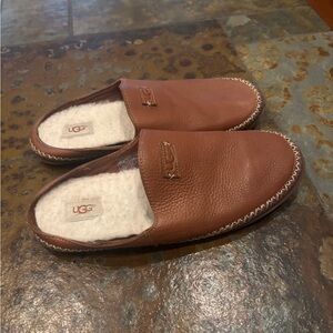UGG Leather Slippers